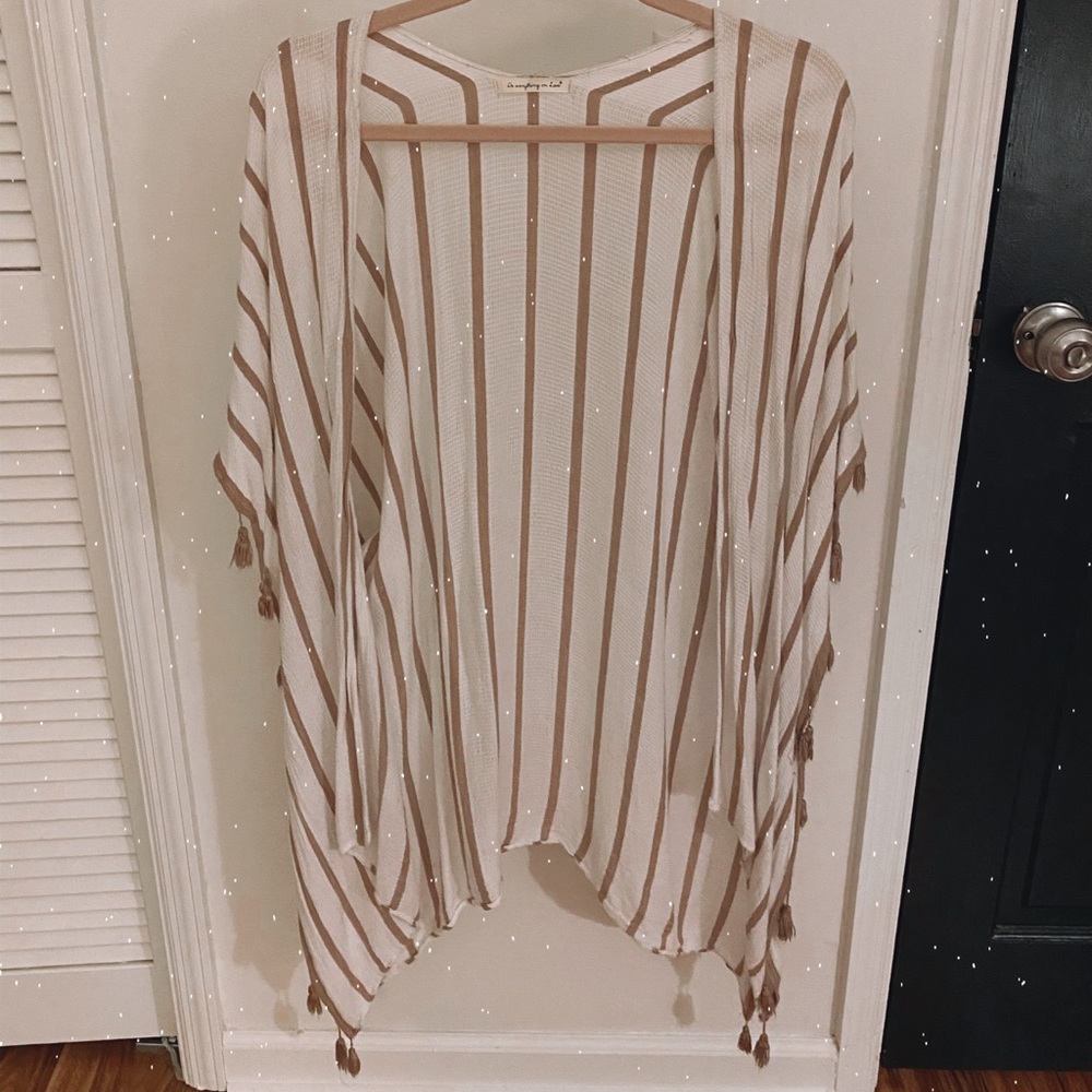 Striped Cardigan!🤍🤍